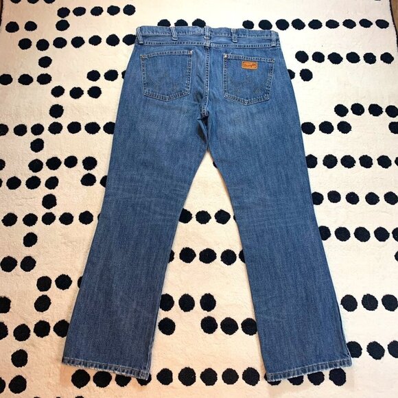 Wrangler Slim Boot Denim Jeans - Picture 1 of 13